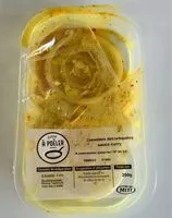 Mängden socker i Crevettes decortiquées sauce curry