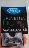 Mängden socker i Crevettes bio de Madagascar