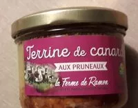 Mängden socker i Terrine de canard