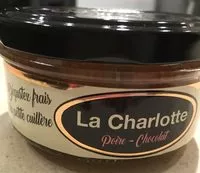 Mängden socker i La charlotte poire chocolat
