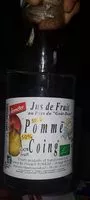Mängden socker i Jus de fruit pomme coing