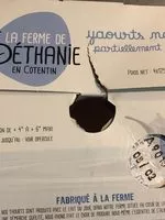 Mängden socker i Yaourts natures