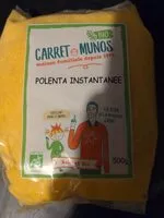 Mängden socker i Polenta instantanée