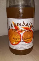 Mängden socker i Le Lamballais100% pur jus de pomme