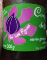 Mängden socker i Confiture de figue