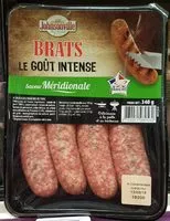 Mängden socker i Saucisses Fraîches Brats le goût intense