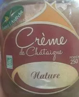 Mängden socker i Crème de châtaigne nature