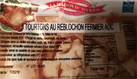 Mängden socker i Tourtons au roblochon