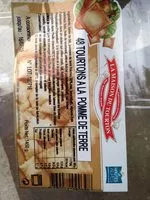 Mängden socker i 48 tournons à la pomme de terre