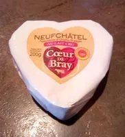 Mängden socker i Neufchâtel au lait cru