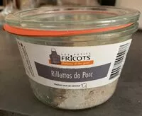 Mängden socker i Rillettes de porc