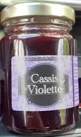 Mängden socker i Confiture artisanale cassis violette