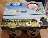 Mängden socker i Yaourt nature au bon lait entier