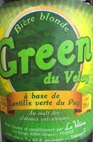Mängden socker i Biere blonde Green du Velay