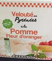 Mängden socker i Cazaubon Velouté de pomme fleur d'oranger les 4 pots de 125 g
