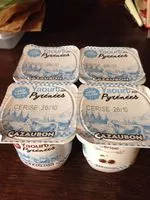 Mängden socker i Yaourt cerise