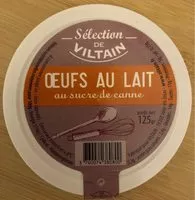 Mängden socker i Oeufs au lait au sucre de Canne, 125g