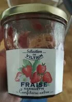 Mängden socker i Confiture extra Fraise Gariguette