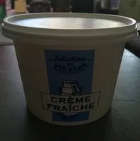 Mängden socker i Creme fraiche epaisse en pot
