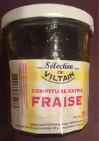 Mängden socker i Confiture extra fraise