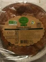 Mängden socker i Kouign Amann Bio