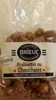 Mängden socker i Pralinettes ou "chouchous"