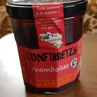 Mängden socker i Confibreizh Framboises