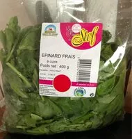 Mängden socker i Epinards frais à cuire