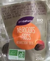 Mängden socker i Abricots secs