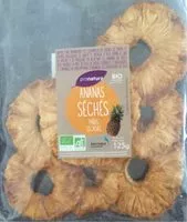 Mängden socker i Ananas Luomu Kuivattu