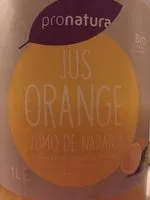 Mängden socker i Jus d'orange