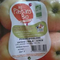 Mängden socker i Pomme Gala Bio,