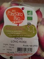 Mängden socker i Radis long rose
