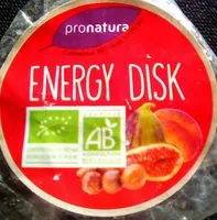 Mängden socker i Energy disk