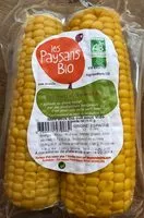 Mängden socker i Maïs doux bio cuit sous vide