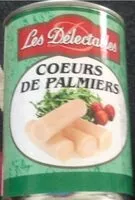 Mängden socker i Cœur de palmier