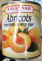 Mängden socker i Abricots semi-fruits au sirop léger