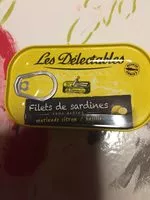Mängden socker i Filet de sardine marinade citron /basilic