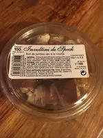 Mängden socker i Involtini au fromage et speck mariné