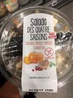 Mängden socker i Salade des quatres saisons