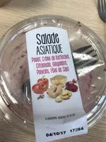 Mängden socker i Salade asiatique