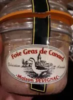 Mängden socker i Foie Gras de Canard