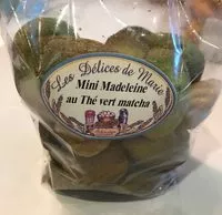 Mängden socker i Mini Madeleine au Thé vert match