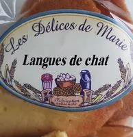 Mängden socker i Langue de chat