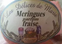 Mängden socker i Meringues Parfum Fraise