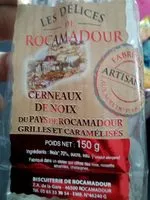 Mängden socker i Cerneaux de noix grillés et caramélisés