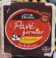 Mängden socker i Pavé fermier à l'échalote au lait cru