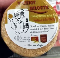 Mängden socker i T'chiot Biloute affiné à la bière (29% M.G)