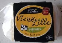 Mängden socker i Vieux Lille fermier au lait cru, 29%MG