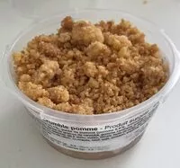 Mängden socker i Crumble pomme